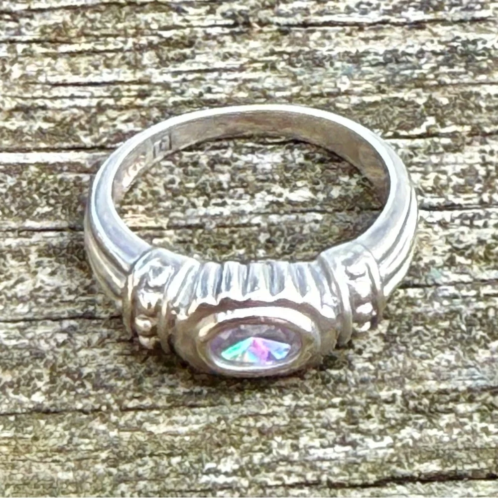 Vintage elegant silver